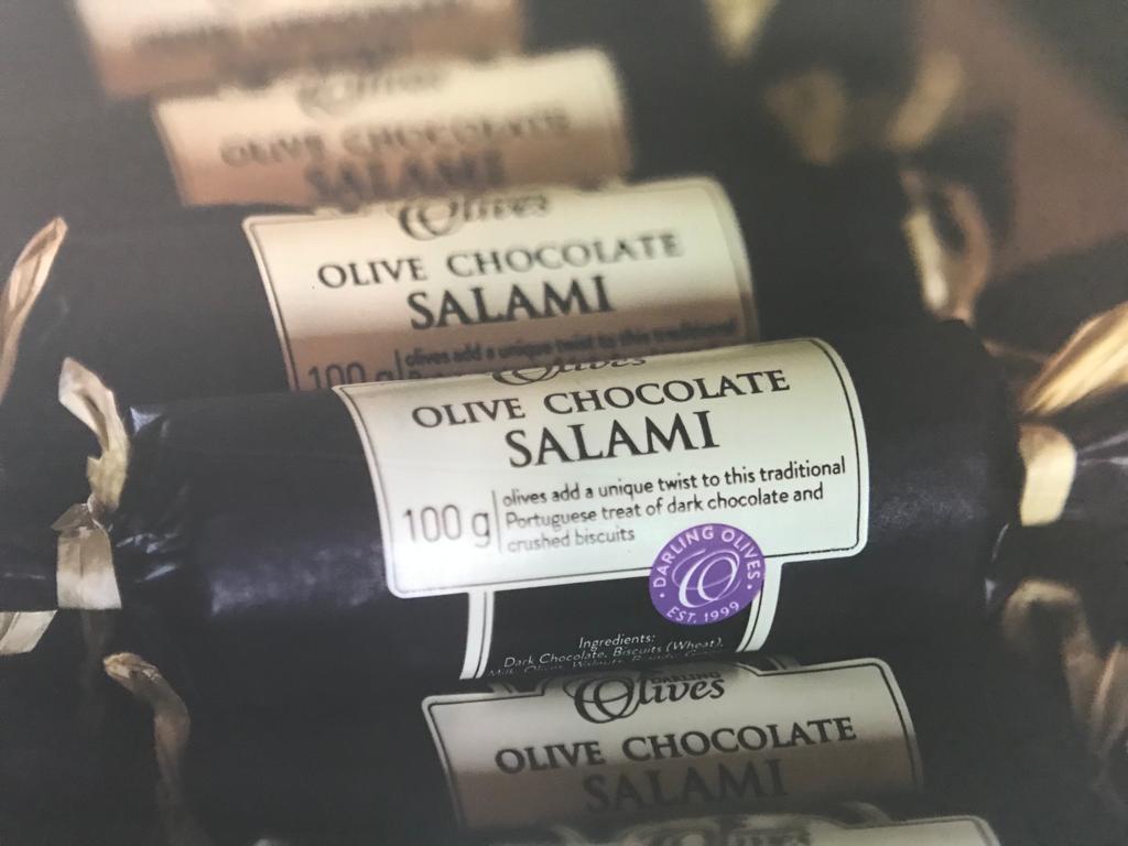 Darling Olive Choc Salami