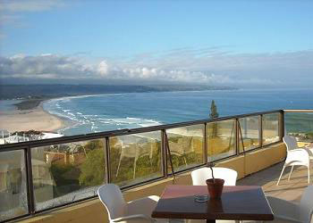 Plett backpackers balcony Accommodation Garden Route